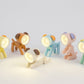 VIBES SRLS - Mini Reading Lamp Puppy Collection Dog by Duduu