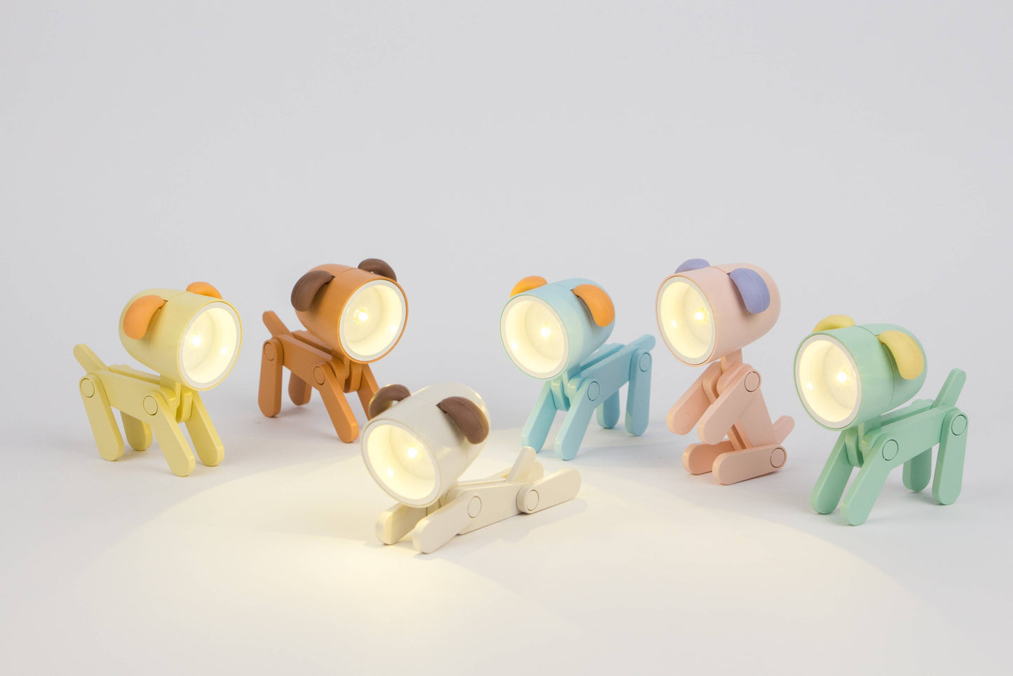 VIBES SRLS - Mini Reading Lamp Puppy Collection Dog by Duduu