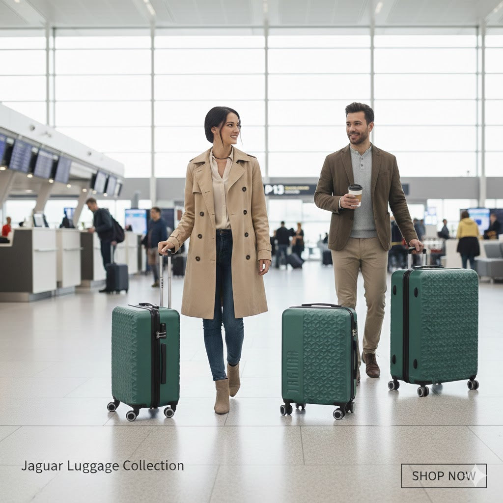 🧳 Jaguar Koffertsett – 3 stk trolleys (20” · 24” · 28”)